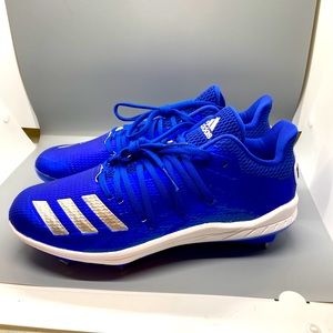 Adidas Afterburner 6 Speed Blue Silver Metal Baseball Men's Cleats G27656